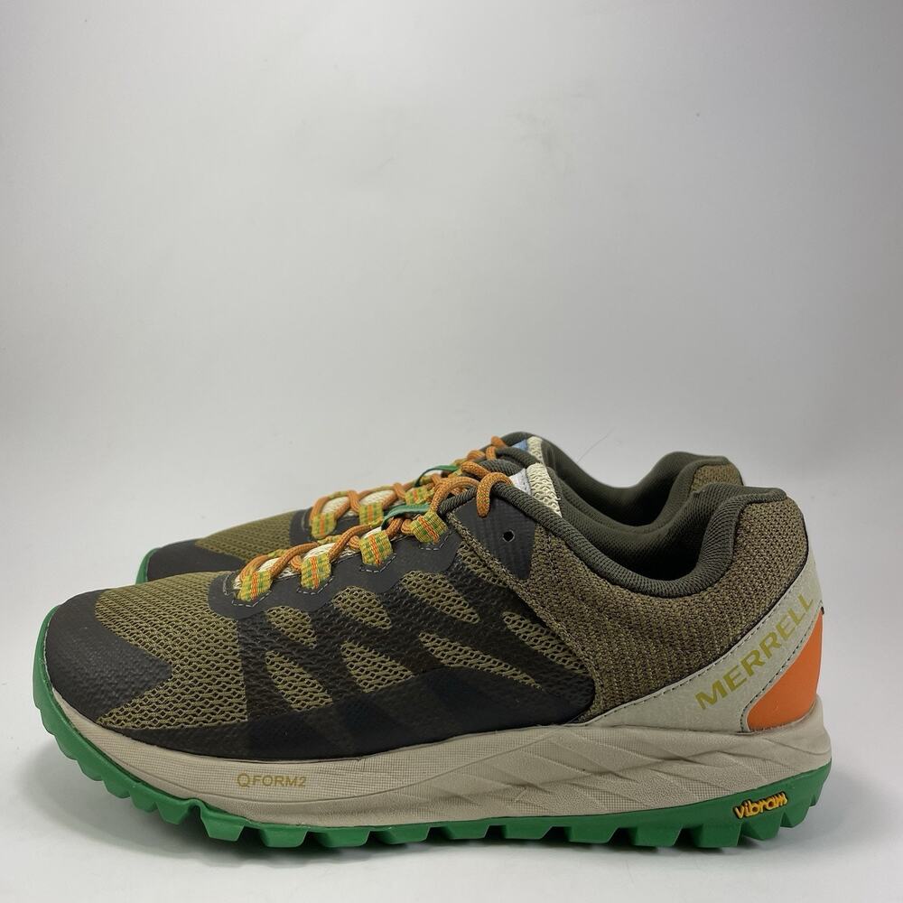 Merrell Antora 2 Trail Running Shoes Womens Size 8 Green 'See America' Athletic - Picture 3 of 9